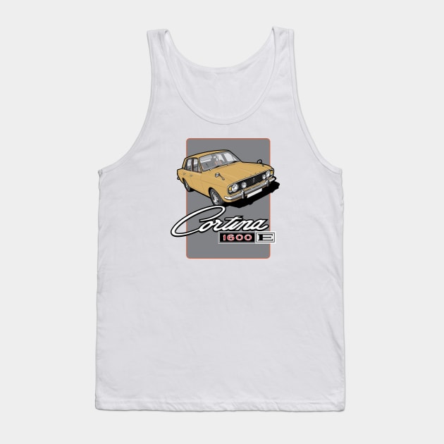 Ford Cortina 1600E Tank Top by Limey_57